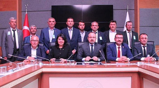 ﻿Ezine Muhtarları Gazi Meclis’te
