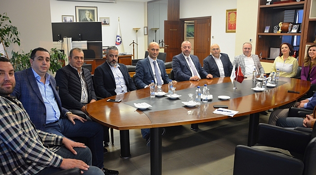 ÇATOD YÖNETİM KURULUNDAN ÇTSO YÖNETİM KURULUNA ZİYARET