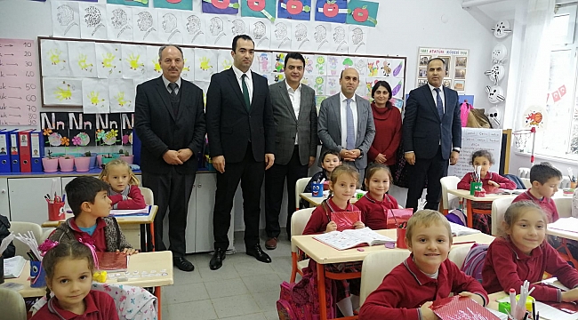 BİGA YOLİNDİ İLKOKULU/ORTAOKULUNA ZİYARET