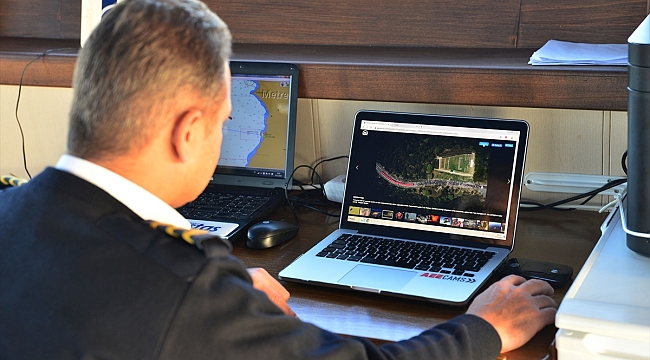 Çanakkale'de gemi kaptanları AA'nın fotoğrafları için oy kullandı