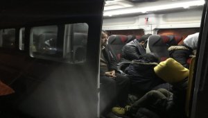 Çanakkale'de ağaçlık alanlarda saklanan 100 düzensiz göçmen yakalandı