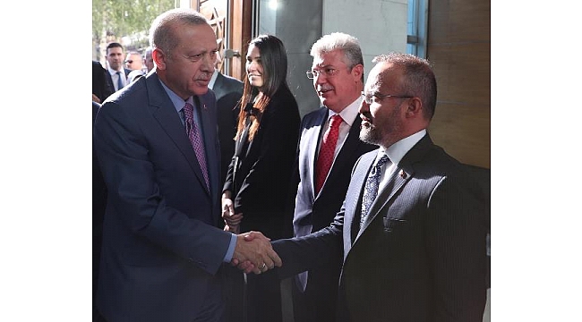 Cumhurbaşkanı Recep Tayyip Erdoğan'a, AK Parti Grup Başkanvekili ve Çanakkale Milletvekili Bülent Turan'da eşlik edecek.