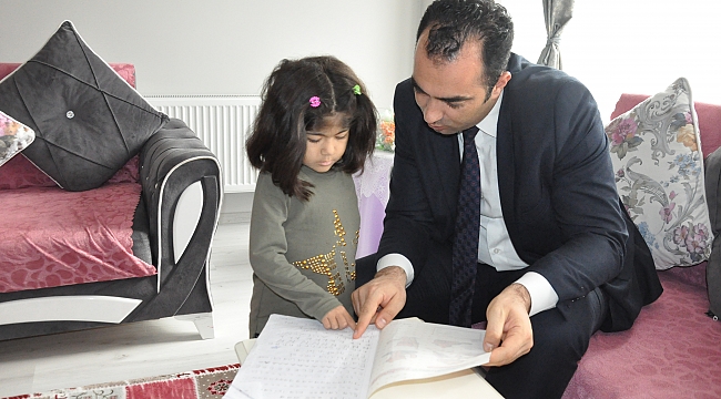 EVDE EĞİTİM ÖĞRENCİSİ İREM MATUR’A ZİYARET