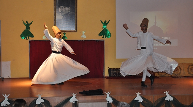 Ezine’de Mevlana'yı anma günü etkinliği
