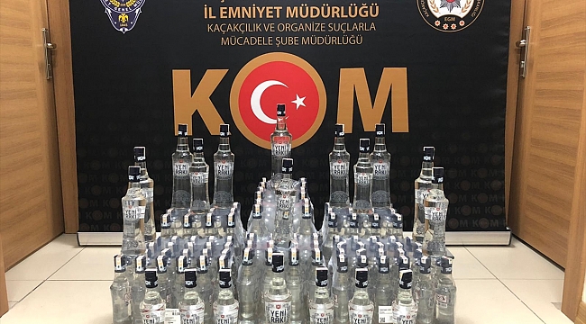 Yeni yıl öncesi Çanakkale'de sahte içki operasyonu