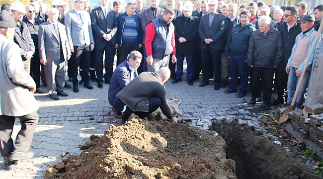 Yenice’de Doğalgaz Çalışmaları Başladı