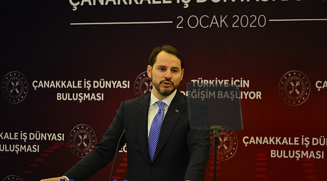 Bakan Albayrak Müjdeyi Çanakkale'den verdi.