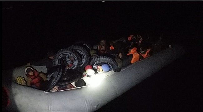 Çanakkale'de 28 düzensiz göçmen yakalandı