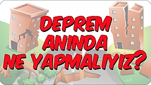 Deprem Anında Ne Yapacağınızı Biliyor musunuz?