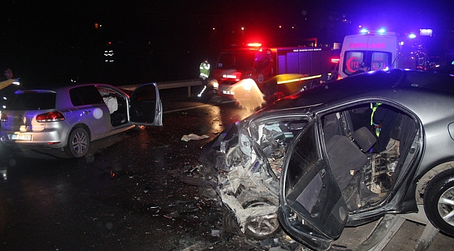 Edirne'de trafik kazası: 3 ölü, 2 yaralı