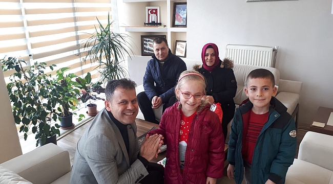 Gelibolu'dan Biga Emniyet Müdürüne Sürpriz Ziyâret