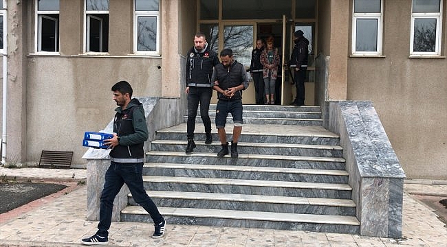 Tekirdağ'da uyuşturucu operasyonunda 8 şüpheli yakalandı
