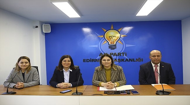 AK Parti Edirne Milletvekili Fatma Aksal: "Türkiye'nin sınırları İdlib'den, Libya'dan başlıyor"
