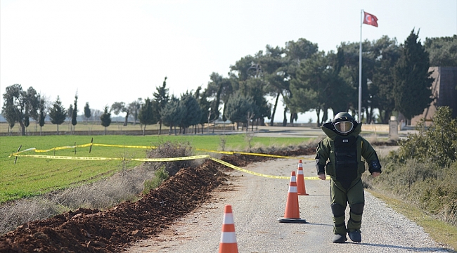 Çanakkale Savaşları'ndan kalma el bombası imha edildi