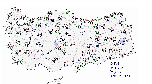 ÇANAKKALE'YE ÖNCE GÜNEŞ SONRA KAR!