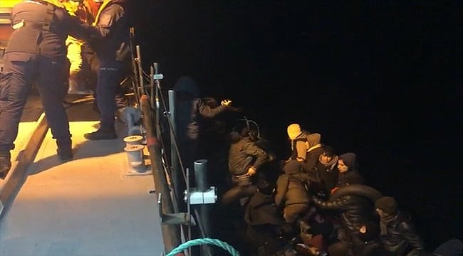 Çanakkale'de 36 düzensiz göçmen yakalandı