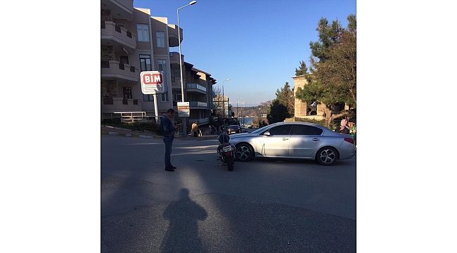 Gelibolu'da trafik kazası: 2 yaralı