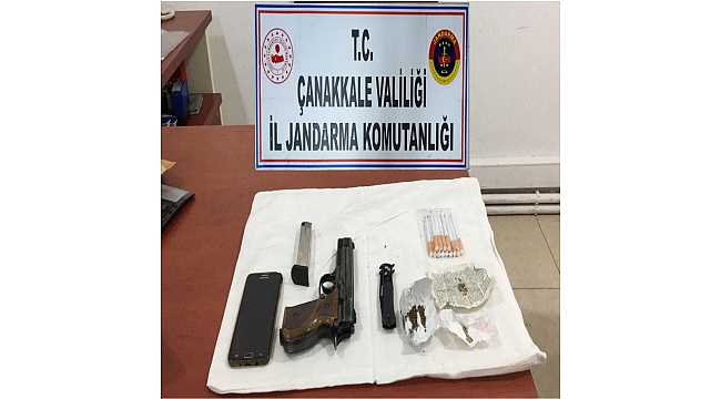 Karabiga'da uyuşturucu operasyonu