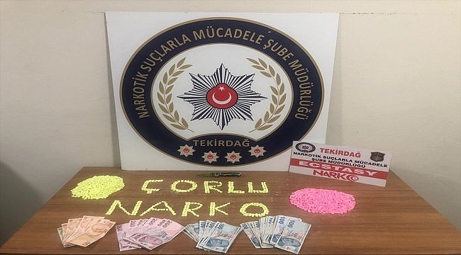 Tekirdağ'da uyuşturucu operasyonunda 3 şüpheli yakalandı