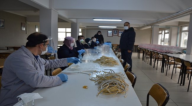 Biga'da günde 1000 yüz korumalı siper üretiliyor