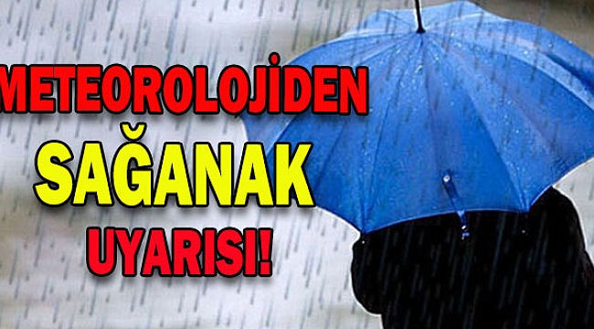 Çanakkale ve Edirne için kuvvetli yağış uyarısı