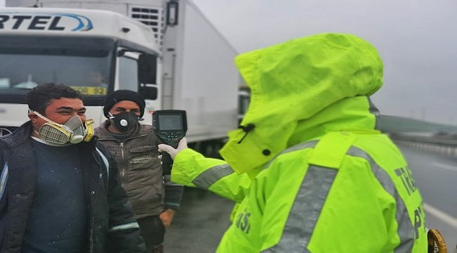 Çanakkale'de termal kameralarla trafik denetimi gerçekleştiriliyor