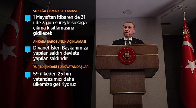 Cumhurbaşkanı Erdoğan: Bu zorlu süreçten alnımızın akıyla çıkmayı başardık