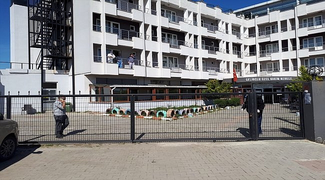 Gelibolu'da özel bakım merkezi karantinaya alındı