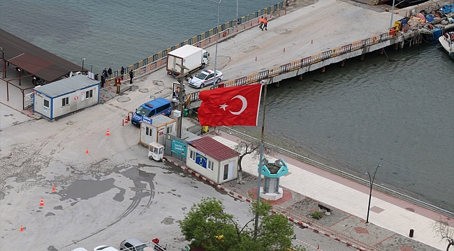 Çanakkale'de jandarmadan helikopterle trafik denetimi