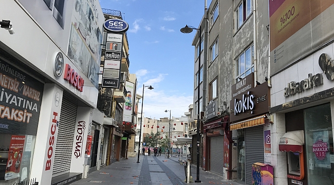 Çanakkale'de sokaklar boş kaldı 