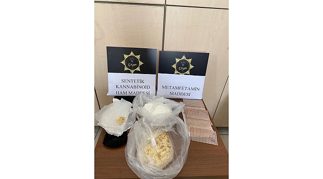 Çanakkale'de 20 kilogram sentetik uyuşturucu ele geçirildi