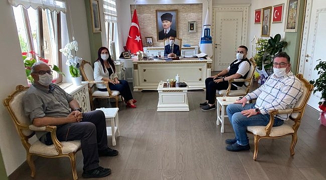 Çanakkale Gazeteciler Cemiyetinden Vali Aktaş'a ziyaret