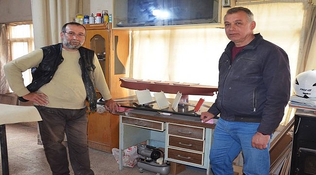 Gemi maketi tutkuları mesleğe dönüştü