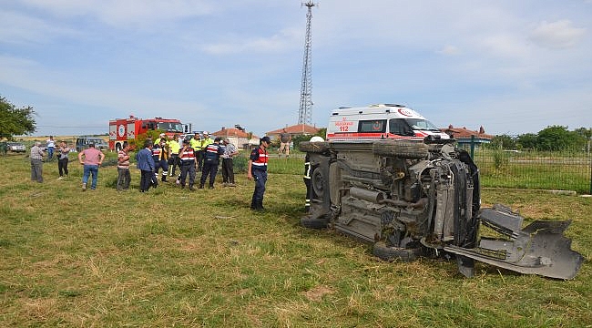 Tekirdağ'da trafik kazası: 5 yaralı