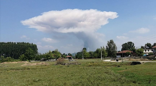 Havai fişek fabrikasında patlama