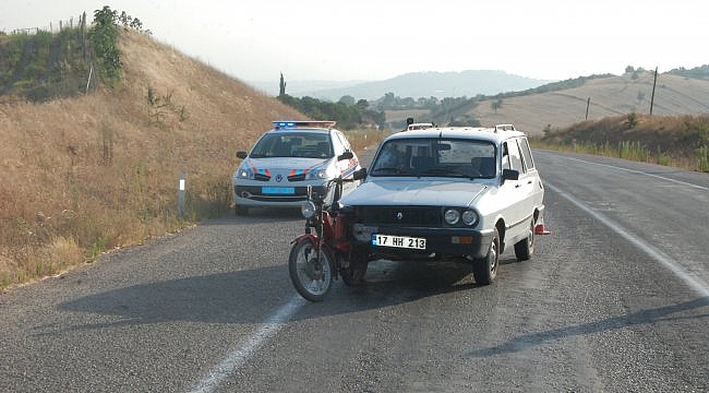 Bayramiç'te trafik kazası: 1 yaralı