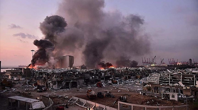 Beyrut'taki patlamada can kaybı 100'e, yaralı sayısı 4 bine yükseldi