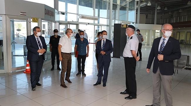Çanakkale'de Kovid-19 tedbirleri kapsamında denetim yapıldı