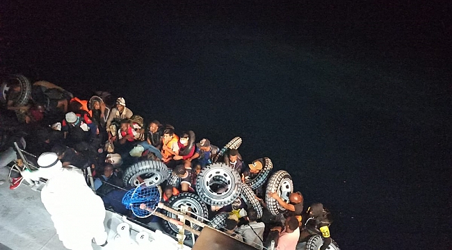 Çanakkale'de Türk kara sularına itilen 37 sığınmacı kurtarıldı