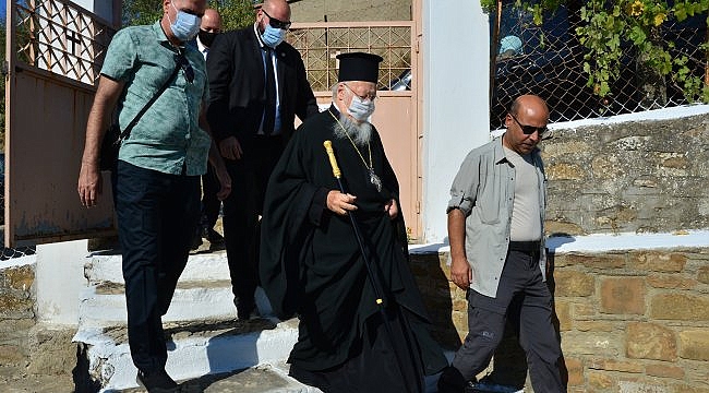 Fener Rum Patriği Bartholomeos, Gökçeada'da Meryem Ana anısına ayin yönetti