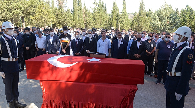 Giresun'daki selde şehit düşen Uzman Çavuş Kıran son yolculuğuna uğurlandı