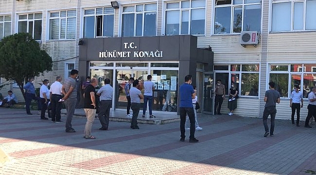 Karantinada olması gereken kişinin nüfus müdürlüğüne gittiği ortaya çıktı