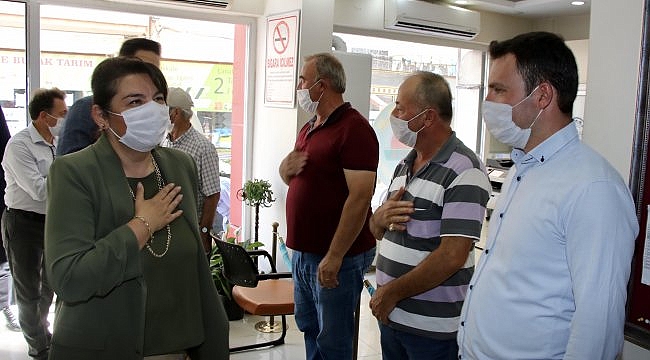 Milletvekili İskenderoğlu'ndan Çanakkale Ziraat Odasına ziyaret