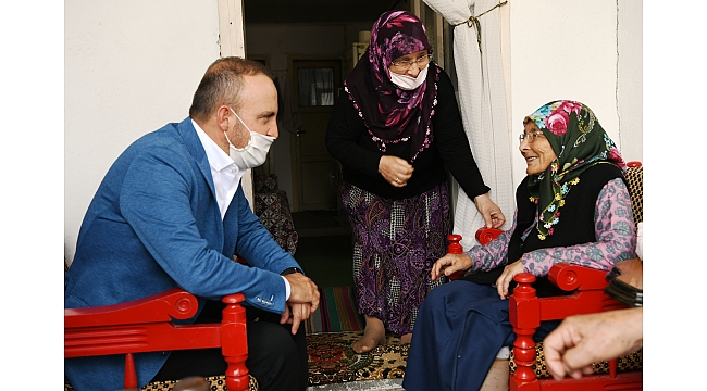 Turan, Kurban bayramı sonrasında ilçe ziyaretlerine başladı.
