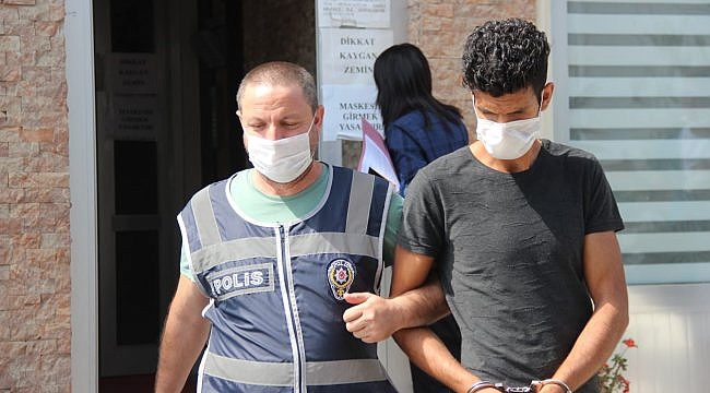3 camiden hırsızlık yaptığı iddiasıyla gözaltına alınan zanlı tutuklandı