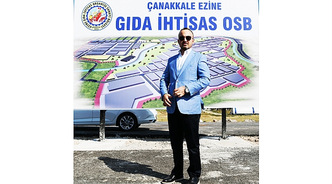 AK Parti Grup Başkanvekili ve Çanakkale Milletvekili Bülent Turan, Ezine'de yapılan Çanakkale Gıda İhtisas OSB hakkında açıklamalarda bulundu.