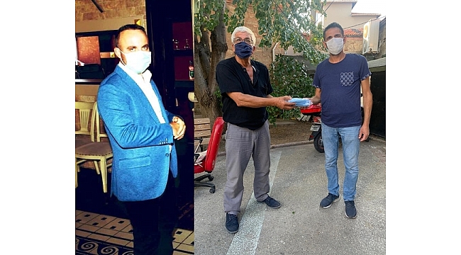 AK Partili Turan'dan Fevpaşa Mahallesine 2 bin maske