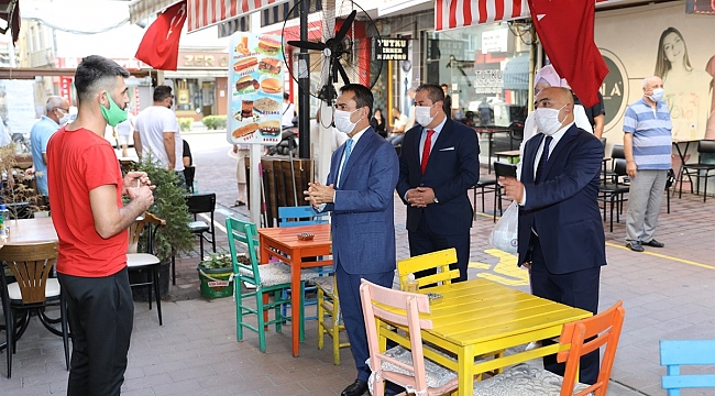 Çanakkale Valisi Aktaş'tan esnaf ziyareti