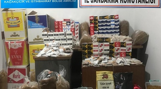 Çanakkale'de kaçakçılık operasyonu