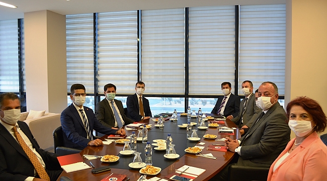 CUMHURBAŞKANLIĞI YATIRIM DESTEK OFİSİ’NDEN ÇTSO’YA ZİYARET